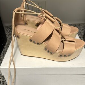 Loeffler Randall Ines Wedge Sandals